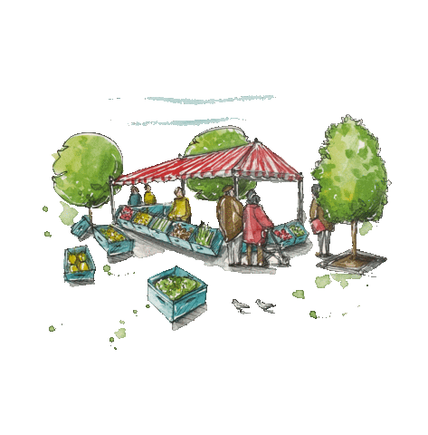 cubew3 cubie cubew3 urbansketchkit habimmerdeinemalsachendabei Sticker
