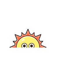 myaiku happy smile sun cloud Sticker