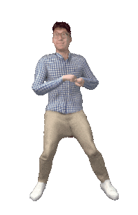 3D Portrait Sticker by Originals