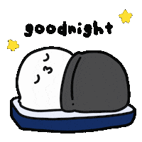 Sleepy Good Night Sticker