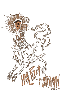 Howling Wolf Sticker by SoldByMaurice