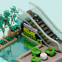 3D Relaxing GIF by Lillian Xie