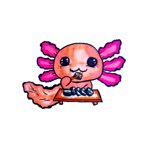 Drawing Eating Sticker by Borol