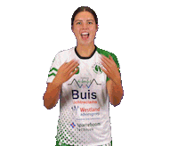 Quintushandball celebration goal cheer eredivisie Sticker