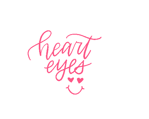 milkandhoneymade giphyupload heart heart eyes milkandhoneymade Sticker