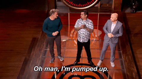 Pumped Up Yes GIF by Masterchef