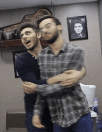 Friend Hug GIF by Kaya Giray