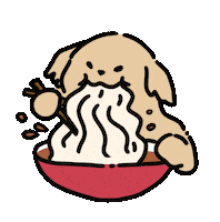 Noodles Eat Sticker