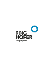 ringinstall logo shake ring blau Sticker