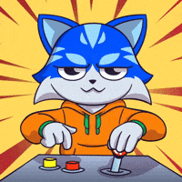 Playing Games Cat GIF by Toshithecat