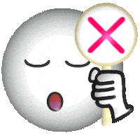 No Sorry Sticker by junjun_pontan