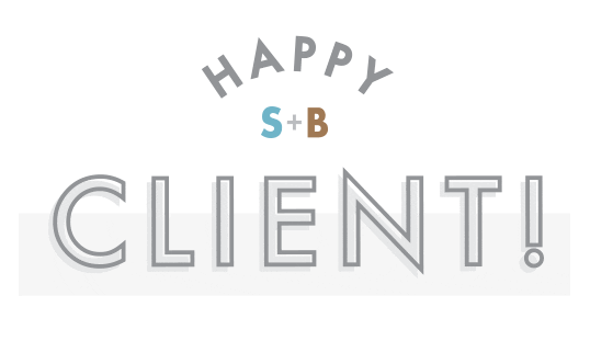 Happy Client Sticker by SUGARED + BRONZED