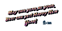 Happy New Year Fireworks Sticker by Global Tara Entertainment