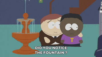 eric cartman bird bath GIF by South Park 