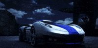 Transforming Sports Car GIF