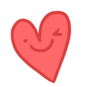 Eledraws love cute heart nice Sticker