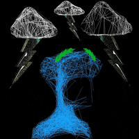 LineApeClub obscure line ape club obscure prints line apes GIF