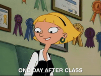 hey arnold nicksplat GIF