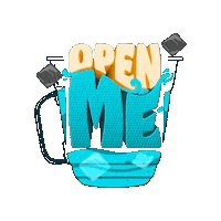 Open Mé Sticker by Kelvin e Gustavo