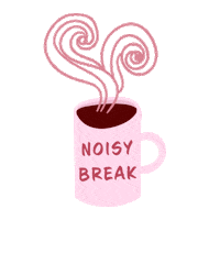 Coffee Chill Sticker by NOISY MAY