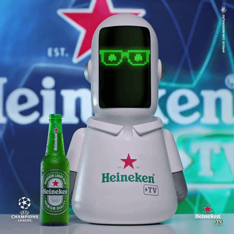 HeinekenBr giphyupload cheers futebol cerveja GIF