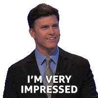 Colin Jost Sticker by Jeopardy!