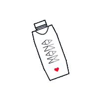 Meal Replacement Drink Sticker by Mana