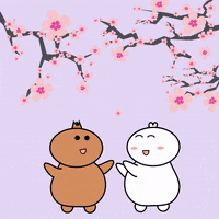 Couple Springtime GIF