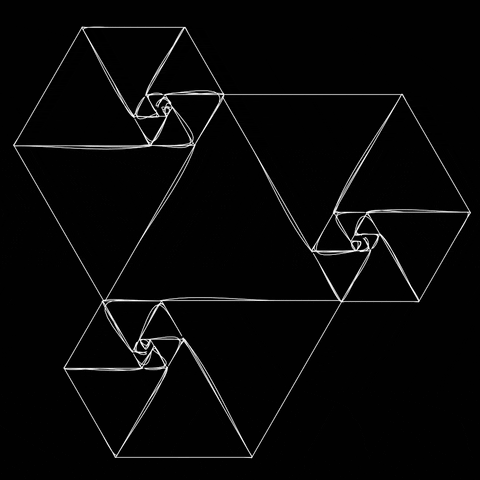 op art geometry GIF by Kilavaish