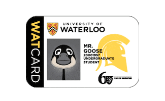 University Of Waterloo Uwow Sticker by UWaterloo