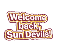 Back To School Asu Sticker by Arizona State University