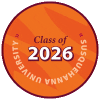 Celebrate Welcome Back Sticker by Susquehanna University