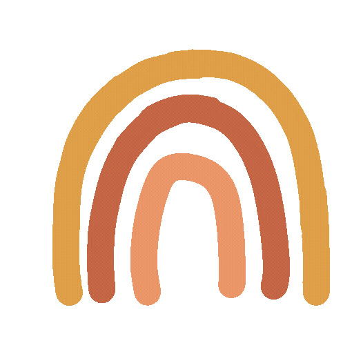 Rainbow Boho Sticker