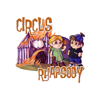 Cartoon Ignite Sticker by Circus Rhapsody