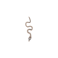 Gold Piercing Sticker by kismetbymilka
