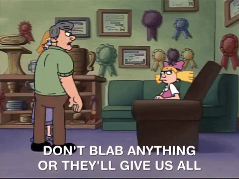 hey arnold nicksplat GIF