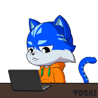 Frustrated Over It Sticker by Toshithecat