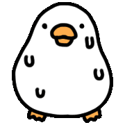 Weishasha hot duck nervous sweat Sticker