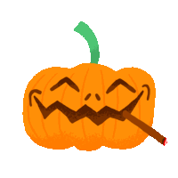 halloween laugh Sticker by Juan Billy