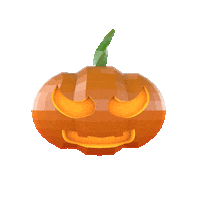 VitoHgb halloween pumpkin calabaza vitohgb Sticker