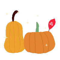 Fall Rain Sticker by GoTrendier