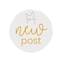 First Look New Post Sticker by brindleandtwinecreatives