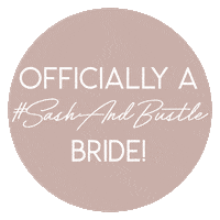 Say Yes Wedding Sticker by Sash + Bustle
