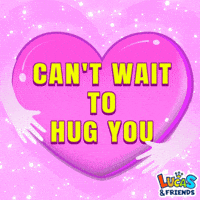 Miss You Hug GIF by Lucas and Friends by RV AppStudios