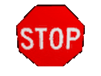 stop STICKER