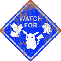 Vintage Pokemon Sticker by MockoFun