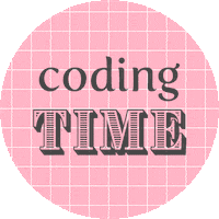 plCodingGirl time code coding programming Sticker