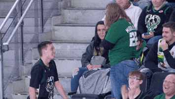 awesome couple GIF by NBA