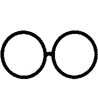 Harry Potter Sunglasses Sticker by Demic