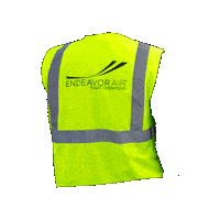 Flight Operations Safety Vest Sticker by Endeavor Air